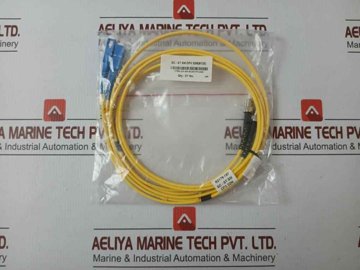 Fiber Optic Patch Cable Set Ftek-dx-sm-sc/St-pc-02M 230 Gm
