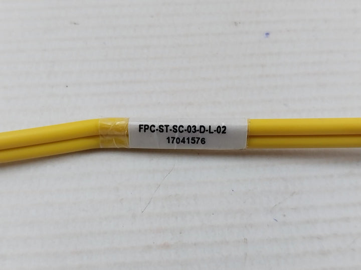 New Fiber Optic Patch Cable St-sc Duplex Sm G655 20M Fpc-st-sc-03-d-l-02