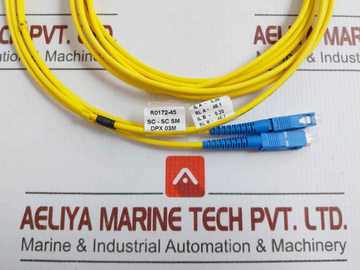 Fiber Optic Patch Cord Ftek-dx-sm-sc/Sc-pc-03M Sc-sc Sm Dpx 03M (9/125)