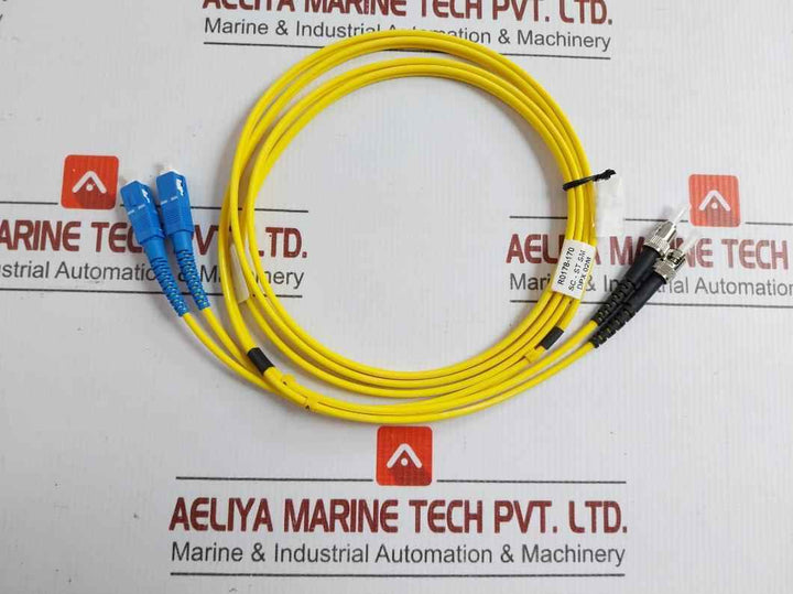 Fiber Optic Patch Cord R0178-170 Sc-st Sm Dpx 02M (9/125)
