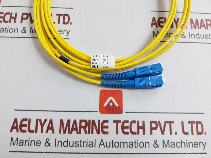 Fiber Optic Patch Cord R0178-170 Sc-st Sm Dpx 02M (9/125)