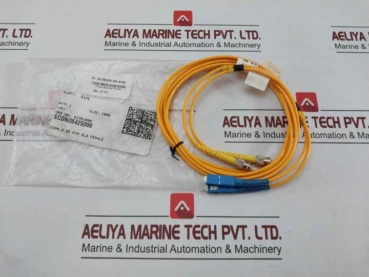 Fiber Optic Patch Cord St-sc Sm Dpx 02M (9/125) Sku 197759