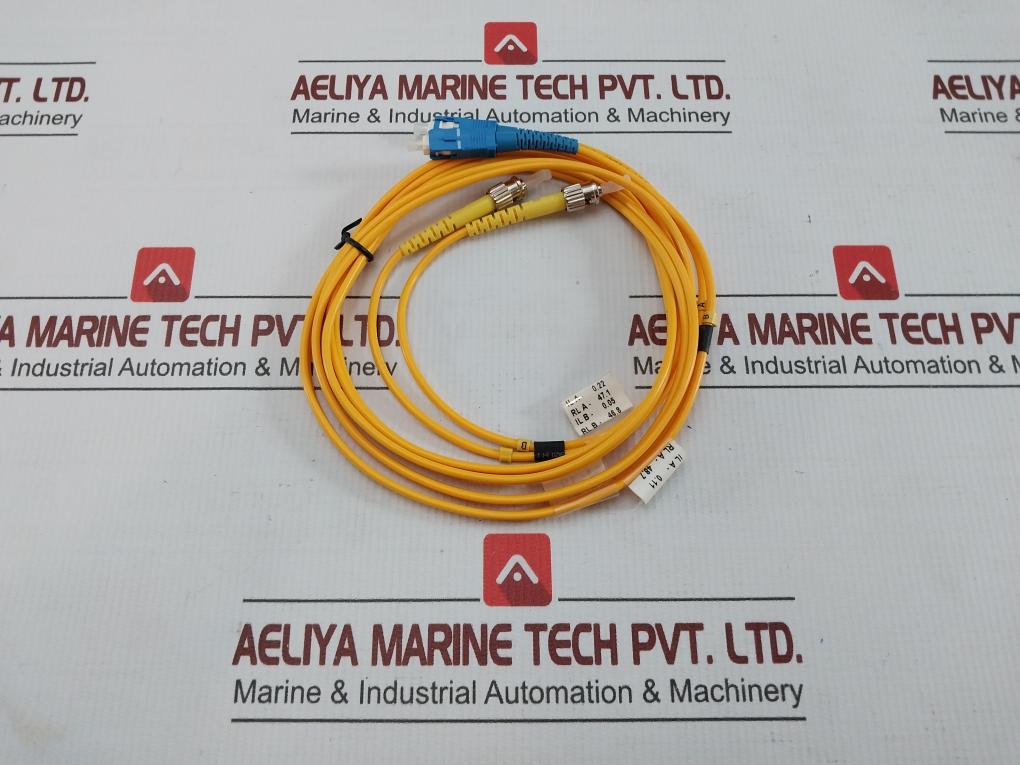 Fiber Optic Patch Cord St-sc Sm Dpx 02M (9/125) Sku 197759