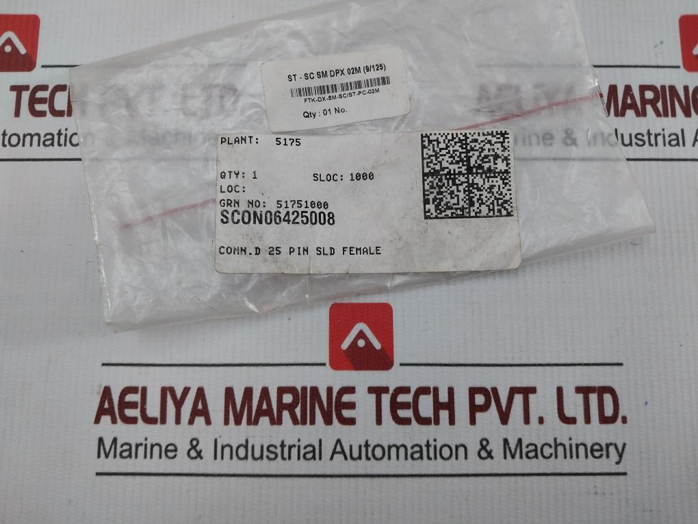 Fiber Optic Patch Cord St-sc Sm Dpx 02M (9/125) Sku 197759