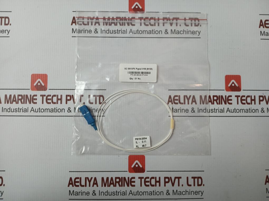 Fiber Optic Pigtail P618-2554 Ftk-sx-sm-sc-pt-01M