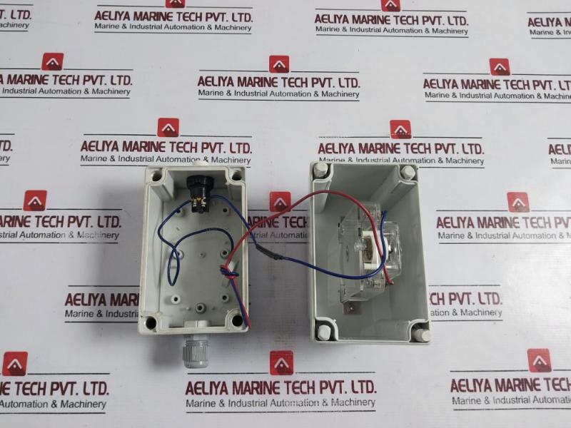 Fibox 0-100 D.C. Microamperes Enclosures, Earth Failure Indicator