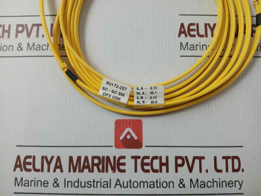 Fibre Optic Cable Set Ftek-dx-sm-sc/Sc-pc-03M Duplex Sm Sc-sc P.C. 3M 270 Gm