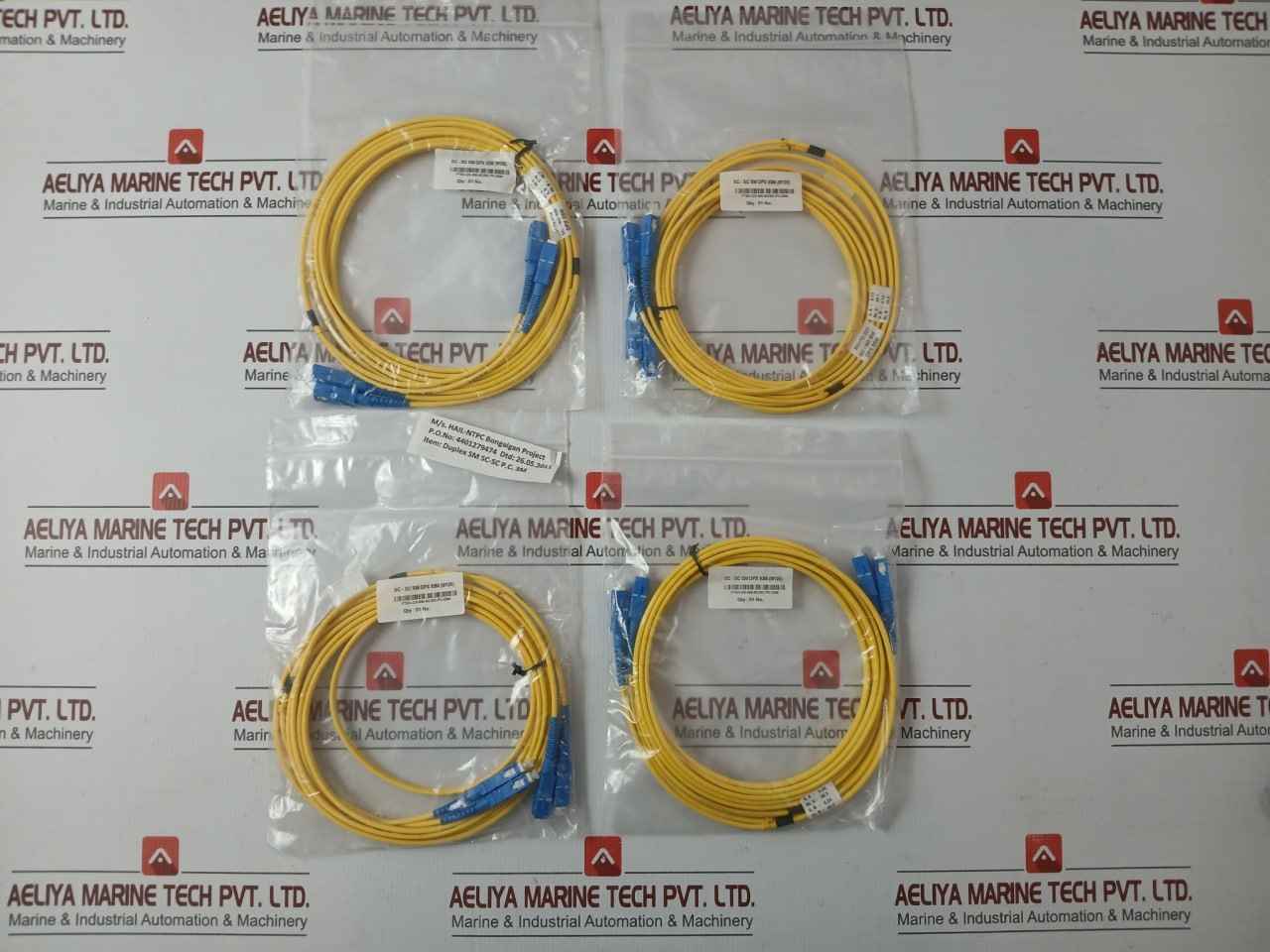 Fibre Optic Cable Set Ftek-dx-sm-sc/Sc-pc-03M Duplex Sm Sc-sc P.C. 3M 270 Gm