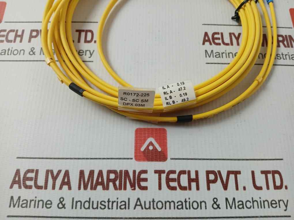 Fibre Optic Cable Set Ftek-dx-sm-sc/Sc-pc-03M Duplex Sm Sc-sc P.C. 3M 270 Gm