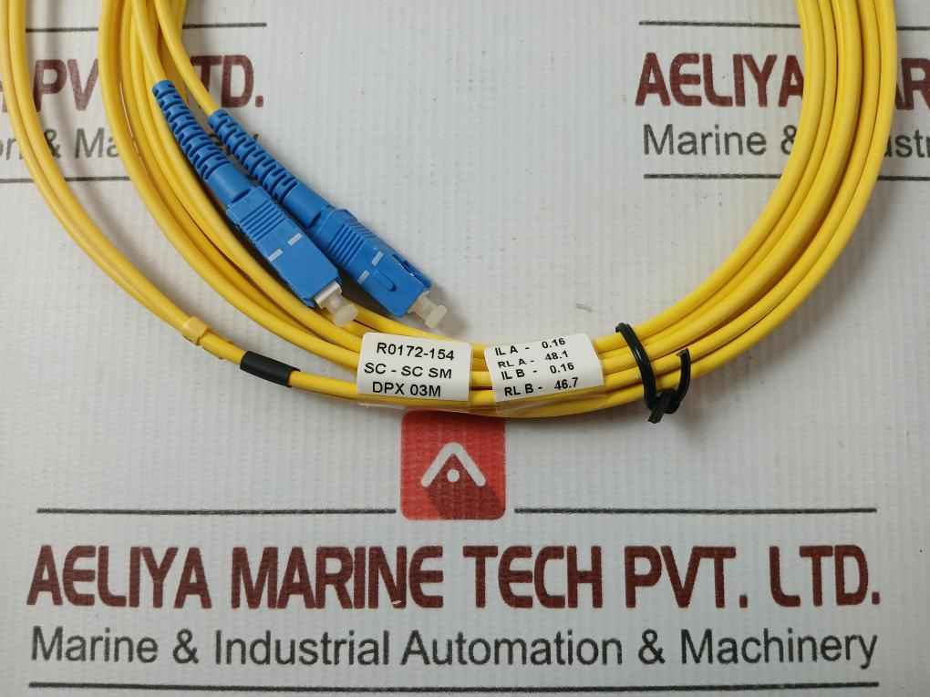 Fibre Optic Cable Set Ftek-dx-sm-sc/Sc-pc-03M Duplex Sm Sc-sc P.C. 3M 270 Gm