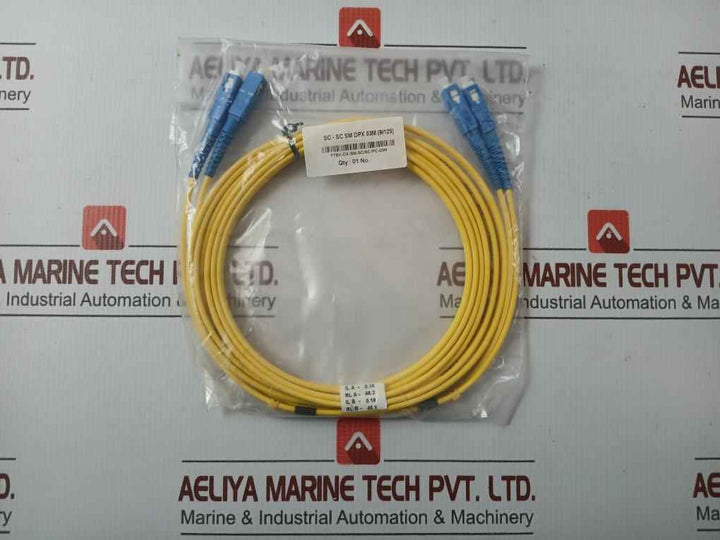 Fibre Optic Cable Set Ftek-dx-sm-sc/Sc-pc-03M Duplex Sm Sc-sc P.C. 3M New