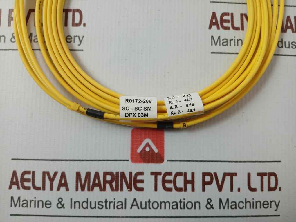 Fibre Optic Cable Set Ftek-dx-sm-sc/Sc-pc-03M Duplex Sm Sc-sc P.C. 3M New