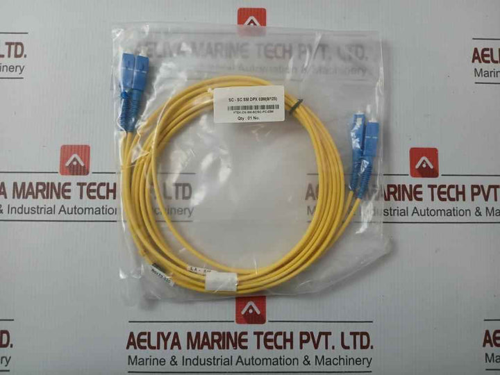 Fibre Optic Cable Set Ftek-dx-sm-sc/Sc-pc-03M Duplex Sm Sc-sc P.C. 3M New