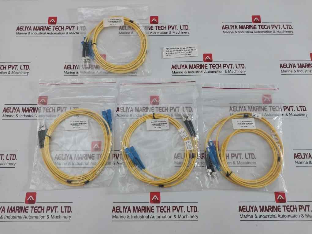 Fibre Optic Cable Set Ftek-dx-sm-sc/St-pc-02M 210 Gm