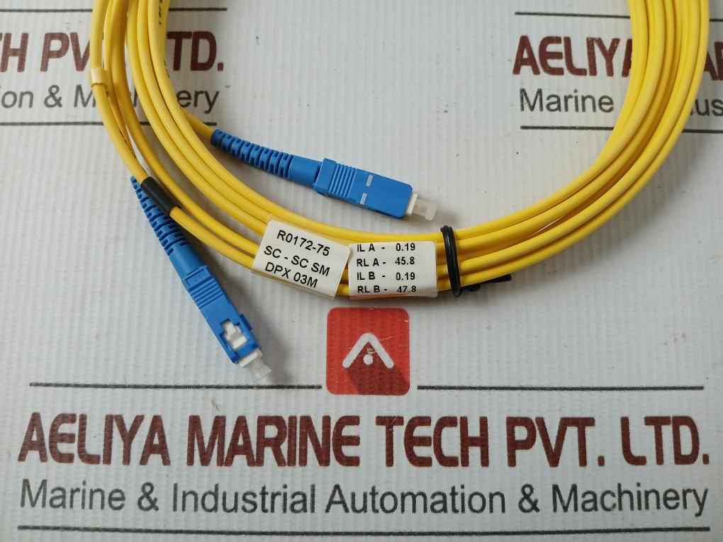 Fibre Optic Patch Cable Set Ftek-dx-sm-sc/Sc-pc-03M 330 Gm