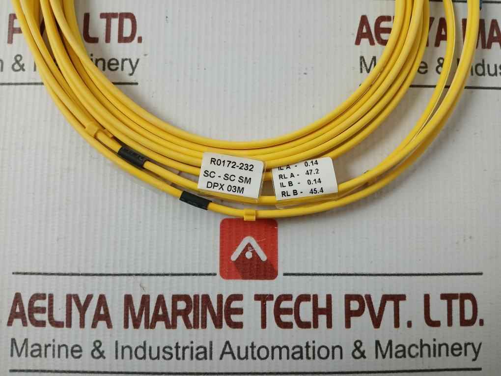 Fibre Optic Patch Cable Set Ftek-dx-sm-sc/Sc-pc-03M 330 Gm