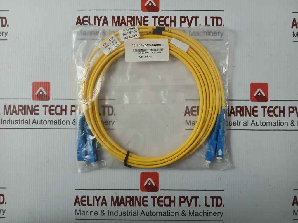 Fibre Optic Patch Cable Set Ftek-dx-sm-sc/Sc-pc-03M 330 Gm