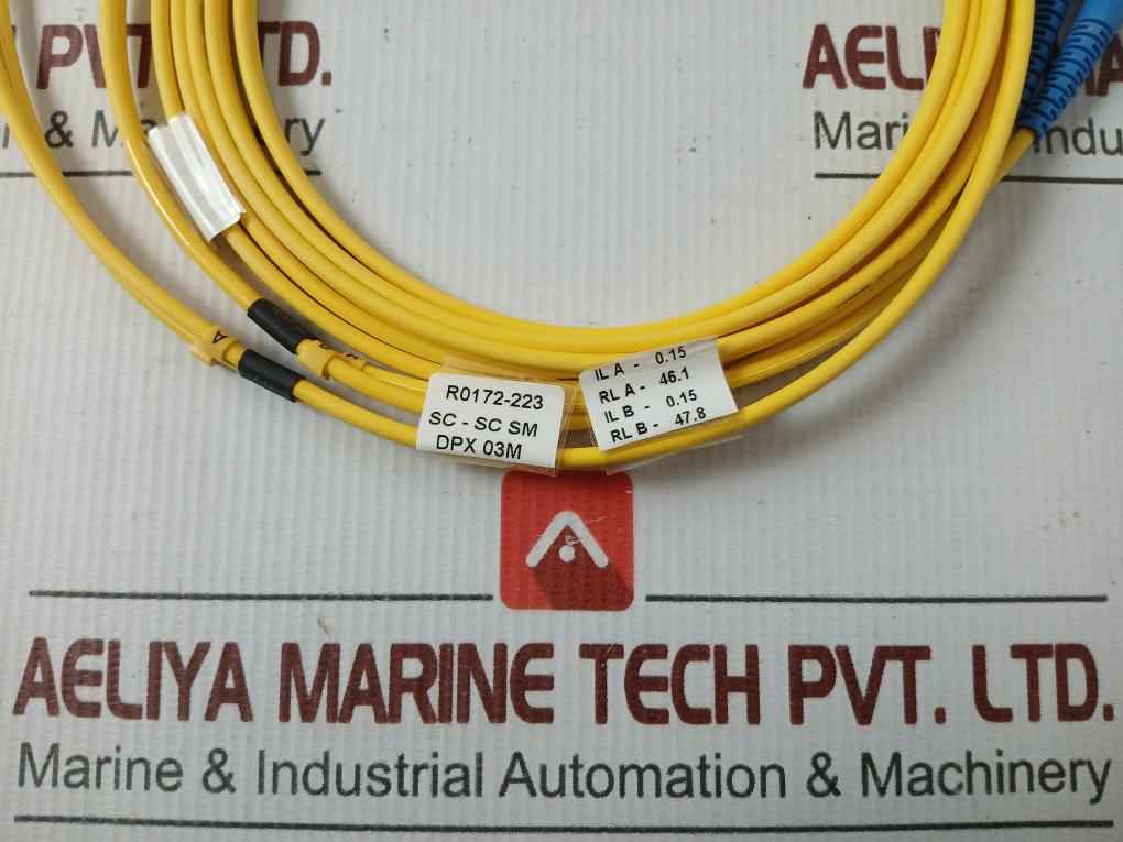Fibre Optic Patch Cable Set Ftek-dx-sm-sc/Sc-pc-03M 330 Gm