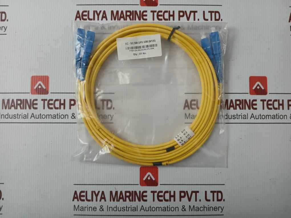 Fibre Optic Patch Cable Set Ftek-dx-sm-sc/Sc-pc-03M 330 Gm