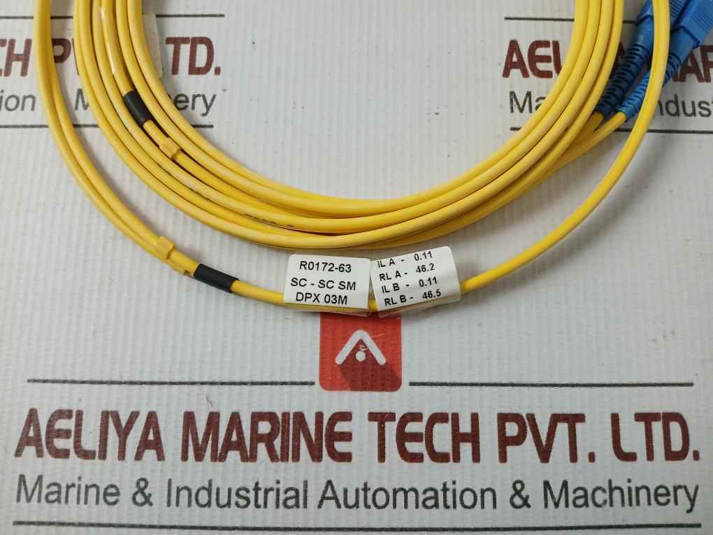Fibre Optic Patch Cable Set Ftek-dx-sm-sc/Sc-pc-03M 330 Gm