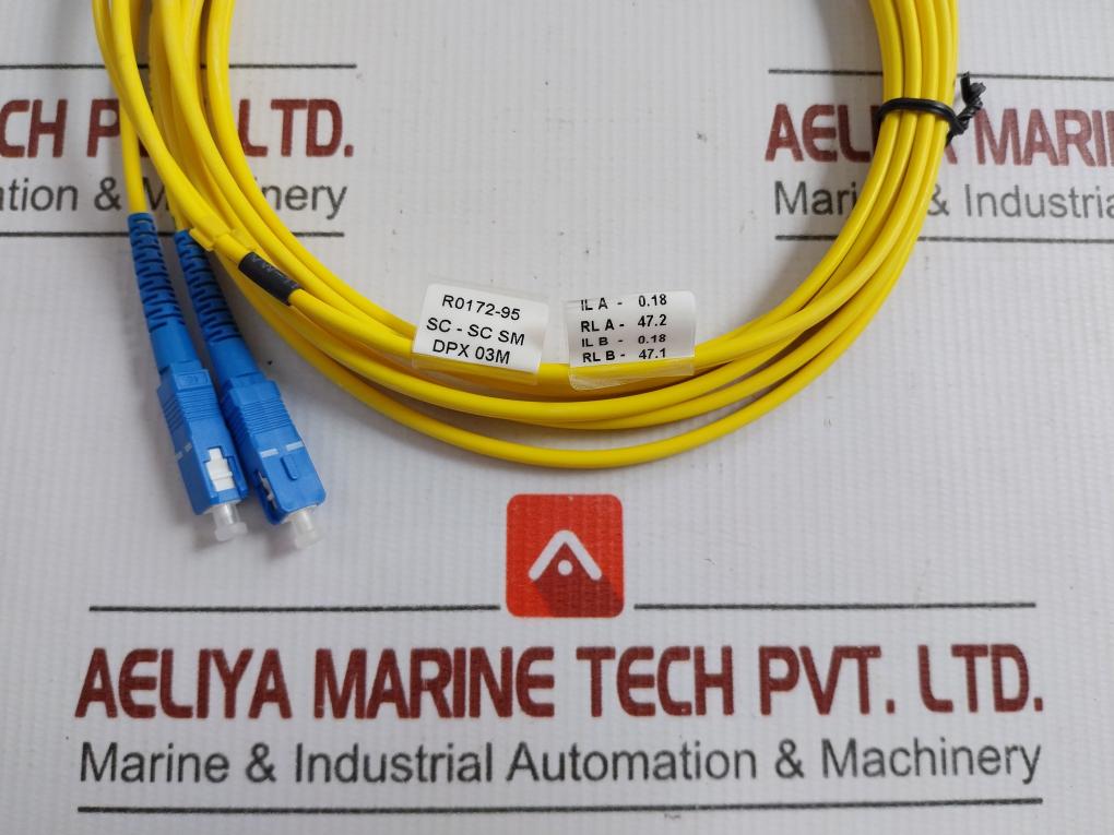 Fibre Optic Patch Cable Set Ftek-dx-sm-sc/Sc-pc-03M Sku 198371