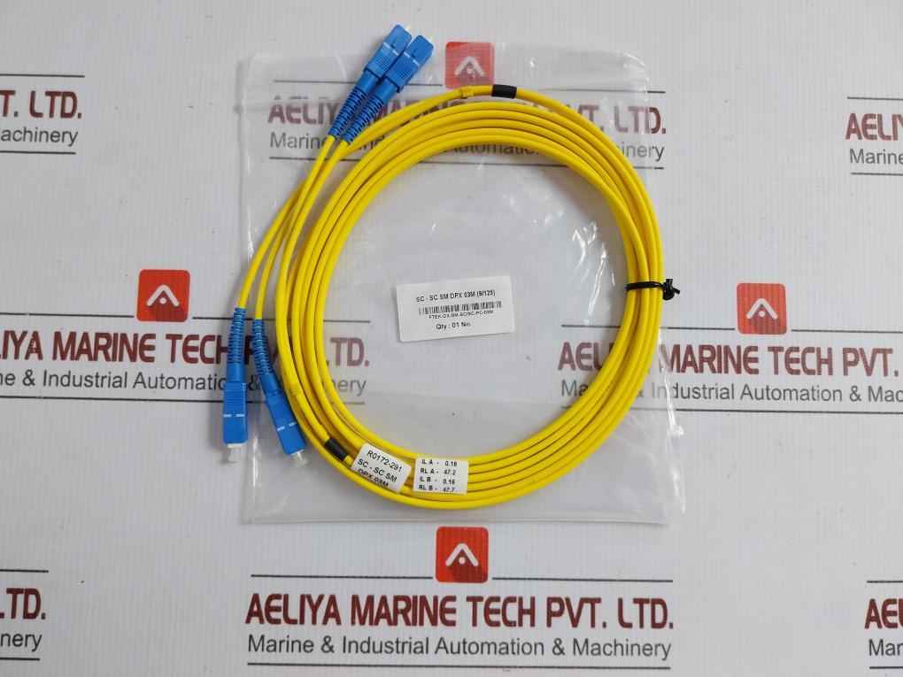 Fibre Optic Patch Cable Set Ftek-dx-sm-sc/Sc-pc-03M Sku 198371