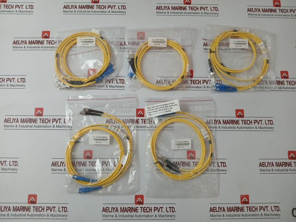 Fibre Optic Patch Cable Set Ftek-dx-sm-sc/St-pc-02M 280 Gm