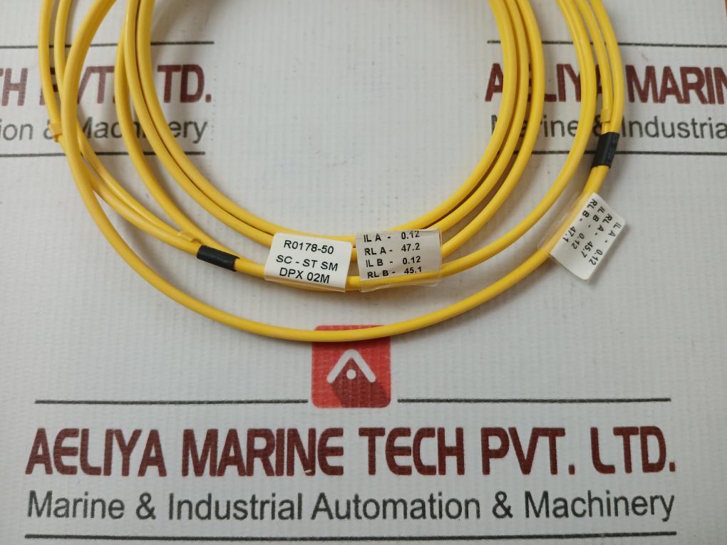 Fibre Optic Patch Cable Set Ftek-dx-sm-sc/St-pc-02M 280 Gm