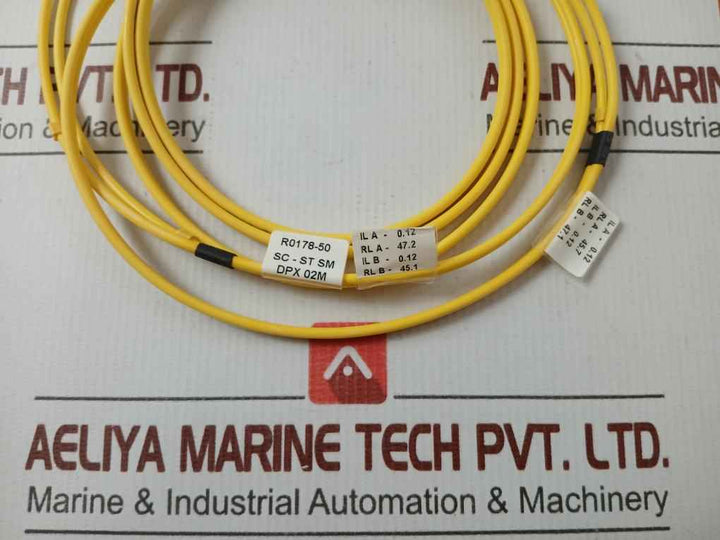 Fibre Optic Patch Cable Set Ftek-dx-sm-sc/St-pc-02M 280 Gm