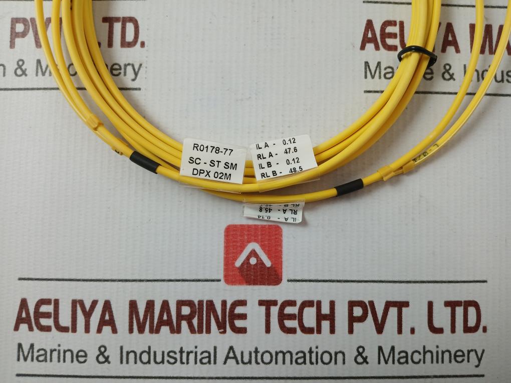 Fibre Optic Patch Cable Set Ftek-dx-sm-sc/St-pc-02M 280 Gm