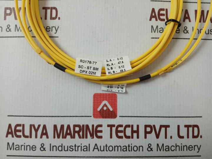 Fibre Optic Patch Cable Set Ftek-dx-sm-sc/St-pc-02M 280 Gm