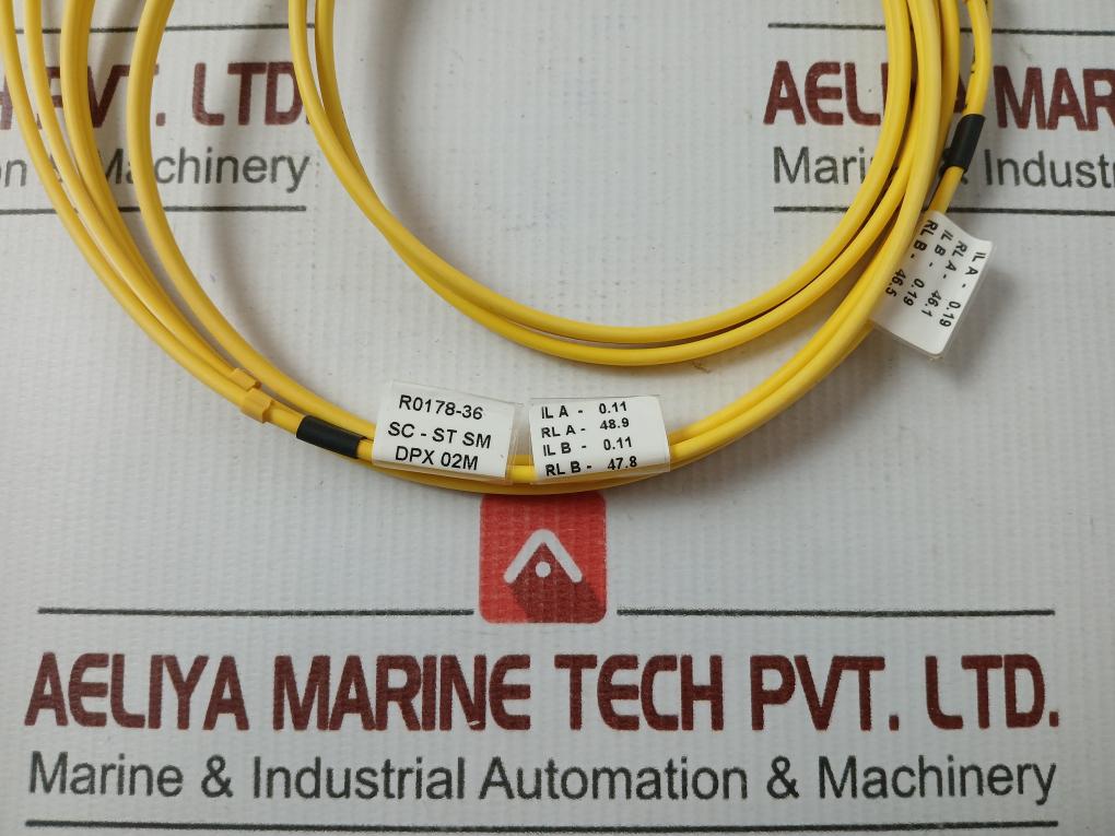 Fibre Optic Patch Cable Set Ftek-dx-sm-sc/St-pc-02M 280 Gm