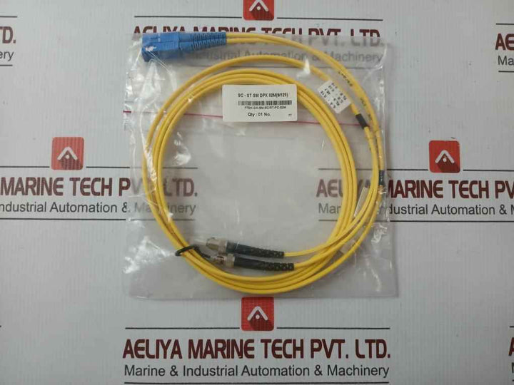 Fibre Optic Patch Cable Set Ftek-dx-sm-sc/St-pc-02M 280 Gm