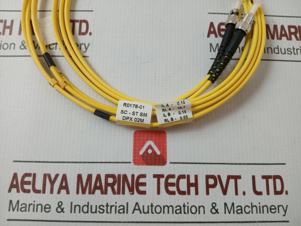 Fibre Optic Patch Cable Set Ftek-dx-sm-sc/St-pc-02M 280 Gm