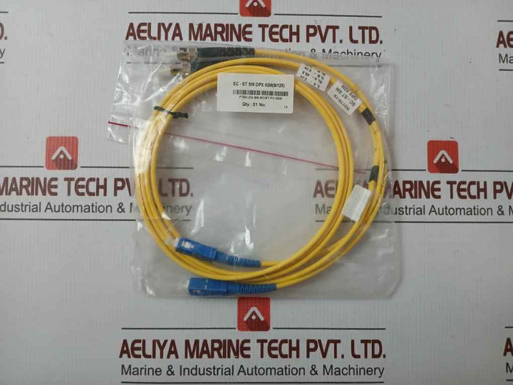 Fibre Optic Patch Cable Set Ftek-dx-sm-sc/St-pc-02M 280 Gm