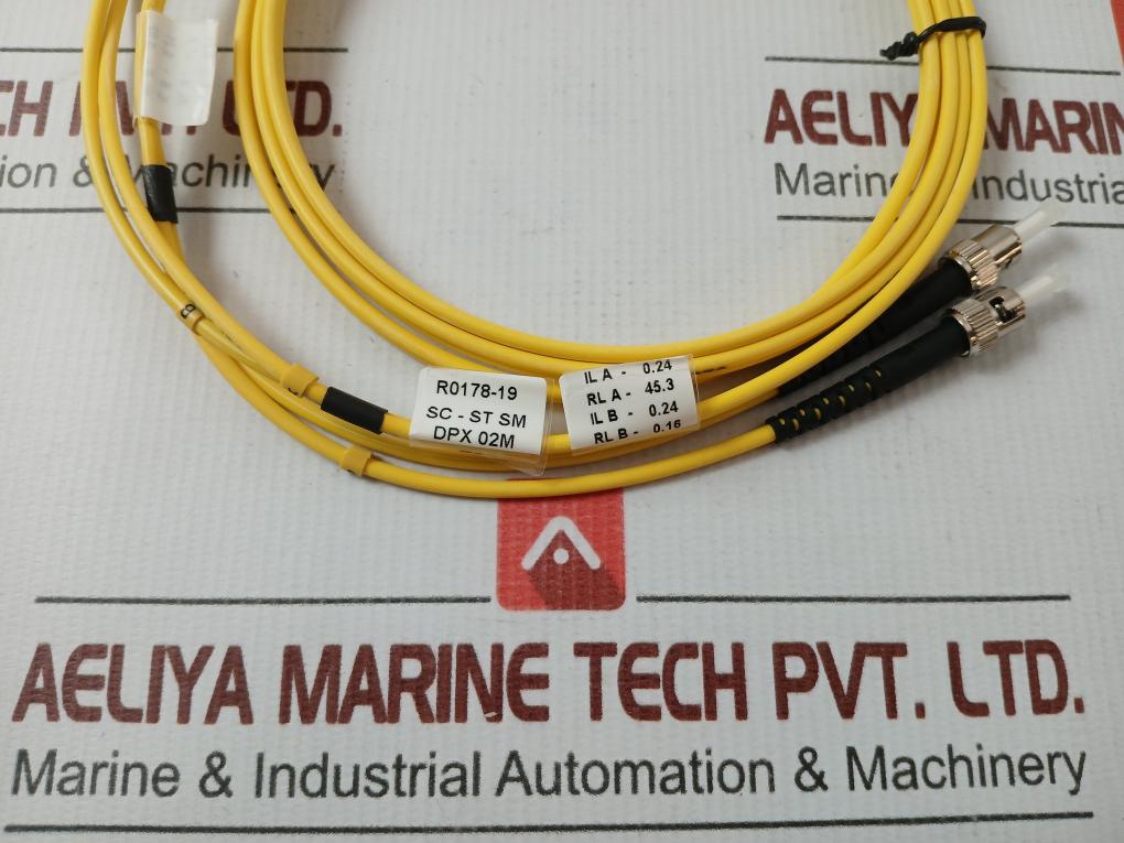 Fibre Optic Patch Cable Set Ftek-dx-sm-sc/St-pc-02M 280 Gm
