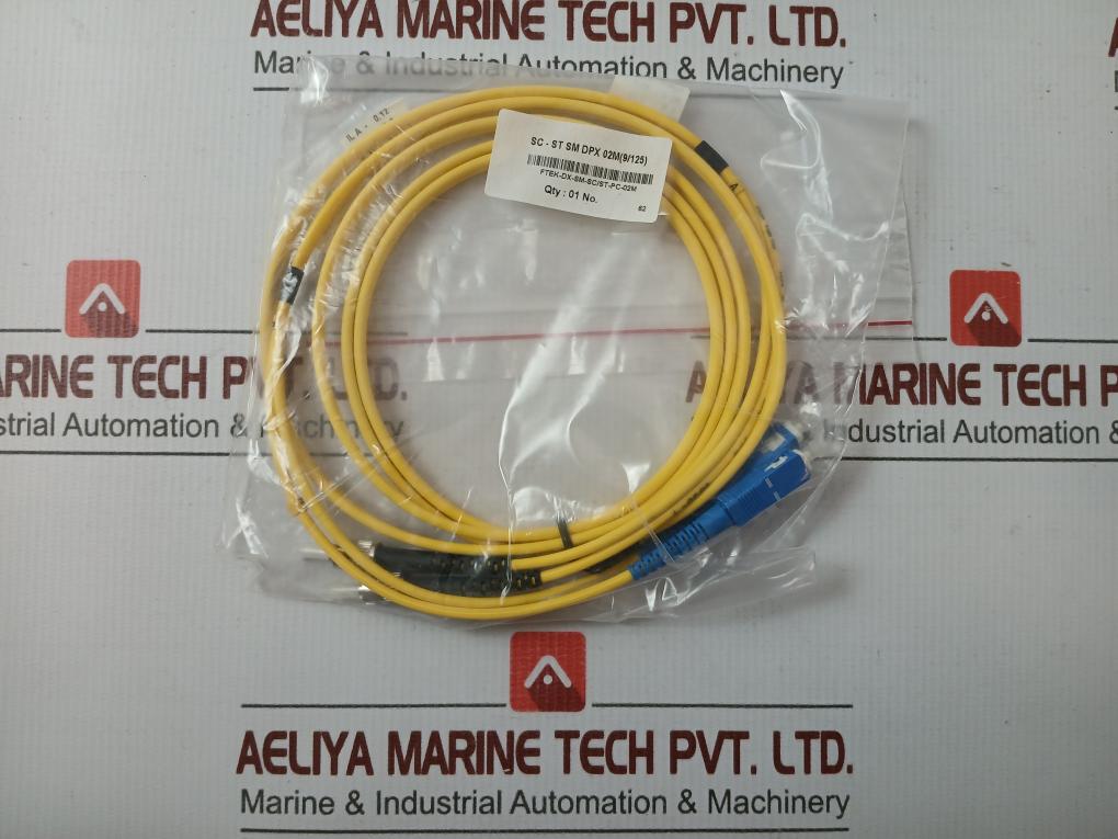 Fibre Optic Patch Cable Set Ftek-dx-sm-sc/St-pc-02M 280 Gm