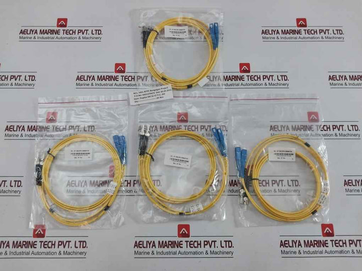 Fibre Optic Patch Cable Set Sc-st Sm Dpx 02M (9/125) Ftek-dx-sm-sc/St-pc-02M
