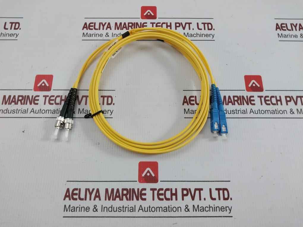 Fibre Optic Patch Cable Set Sc-st Sm Dpx 02M (9/125) Ftek-dx-sm-sc/St-pc-02M
