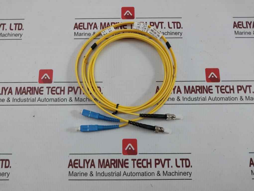 Fibre Optic Patch Cable Set Sc-st Sm Dpx 02M (9/125) Ftek-dx-sm-sc/St-pc-02M