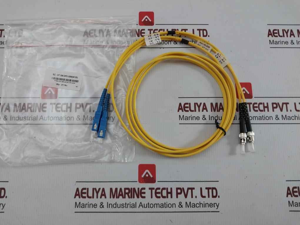 Fibre Optic Patch Cable Set Sc-st Sm Dpx 02M (9/125) Ftek-dx-sm-sc/St-pc-02M