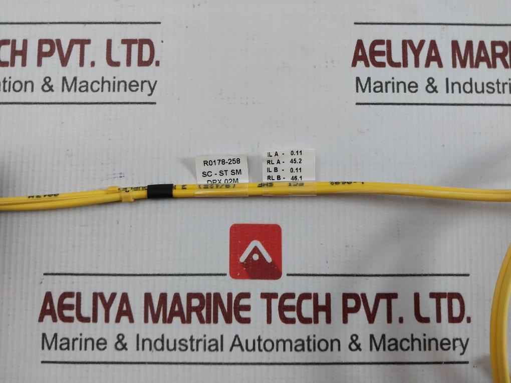 Fibre Optic Patch Cable Set Sc-st Sm Dpx 02M (9/125) Ftek-dx-sm-sc/St-pc-02M