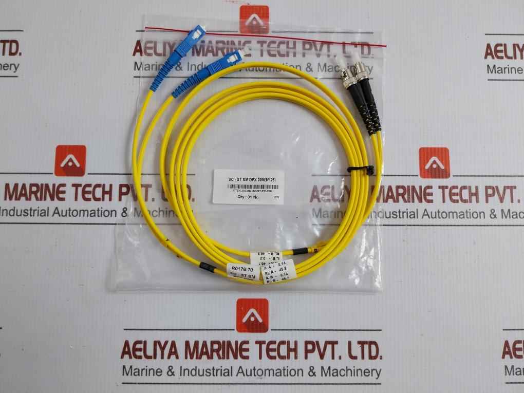 Fibre Optic Patch Cord Set Ftek-dx-sm-sc/St-pc-02M