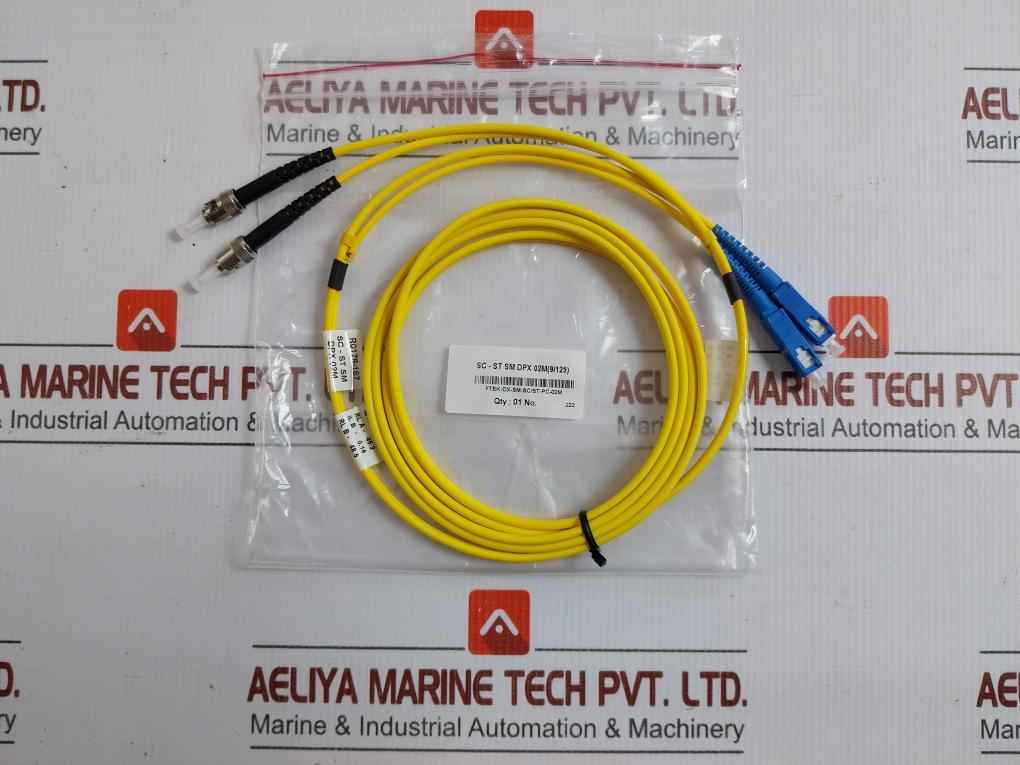 Fibre Optic Patch Cord Set Ftek-dx-sm-sc/St-pc-02M