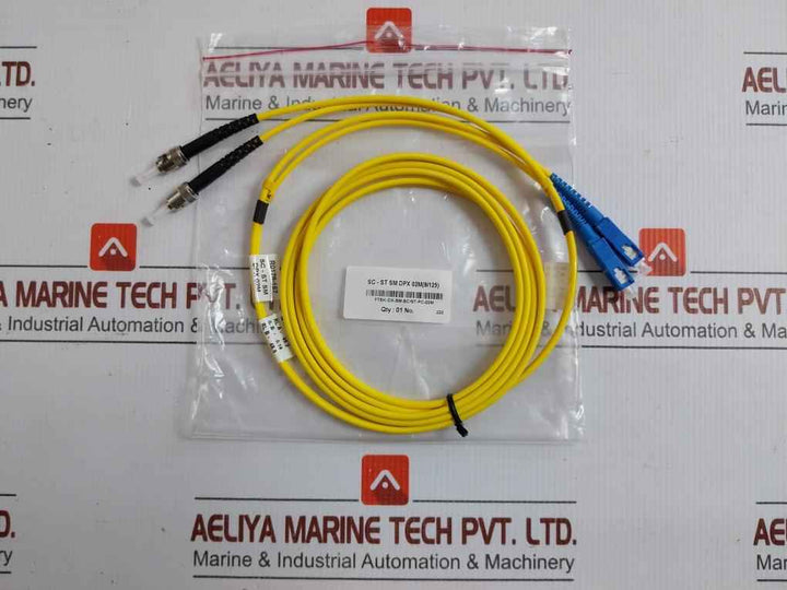 Fibre Optic Patch Cord Set Ftek-dx-sm-sc/St-pc-02M