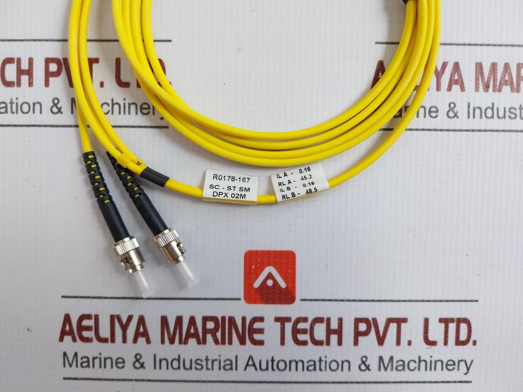 Fibre Optic Patch Cord Set Ftek-dx-sm-sc/St-pc-02M