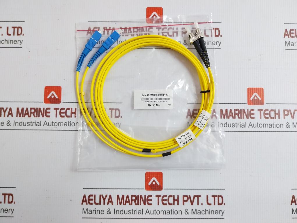 Fibre Optic Patch Cord Set Ftek-dx-sm-sc/St-pc-02M