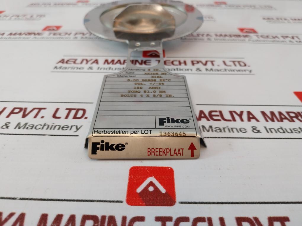 Fike Axius Bt Rupture Disc 3