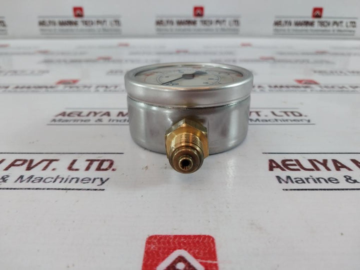 Filtec En 837-1 Pressure Gauge 0-16 Bar / 0-1.6 Mpa / 0-230 Psi