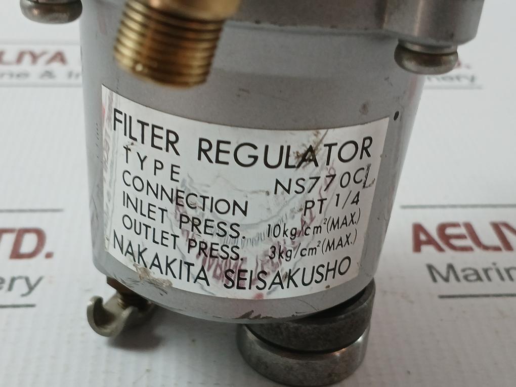 Filter Regulator Ns770C Nakakita Seisakusho